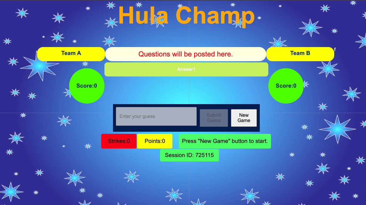 Hula Champ Game