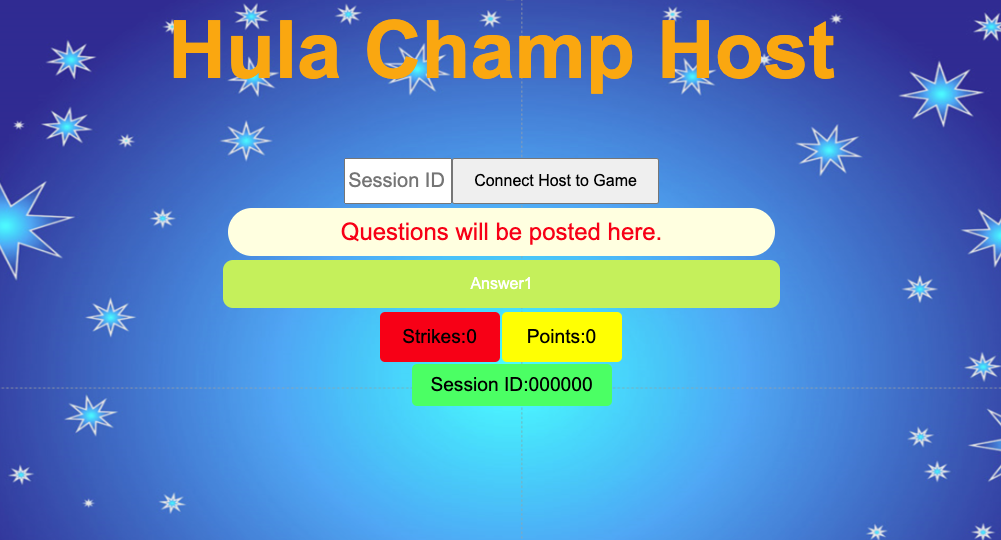 Hula Champ Admin